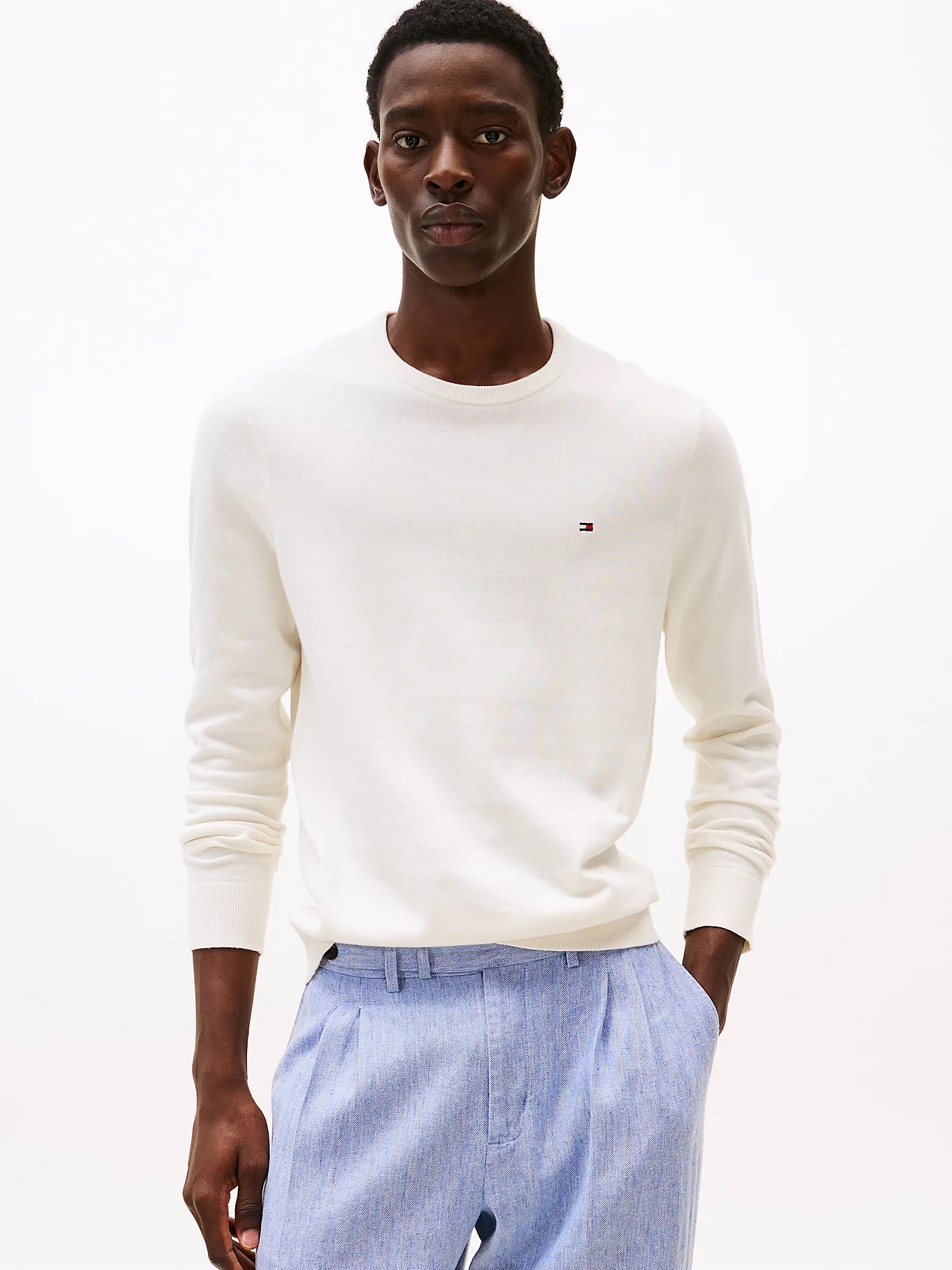 Maglioni Uomo Tommy Hilfiger Maglioncino Uomo Girocollo Tommy