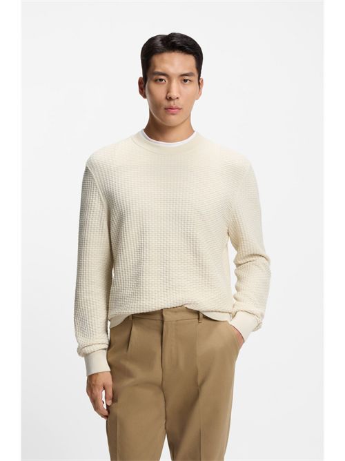 Open white