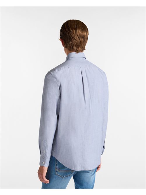 Camicia Regular In Cotone con Bassotto HARMONT & BLAINE | CRP011012978B//801
