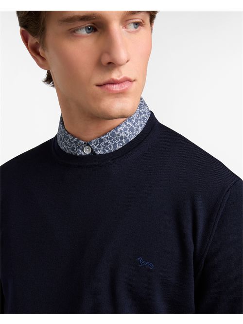 Pullover Girocollo In Lana Merino HARMONT & BLAINE | HRP001030478//801