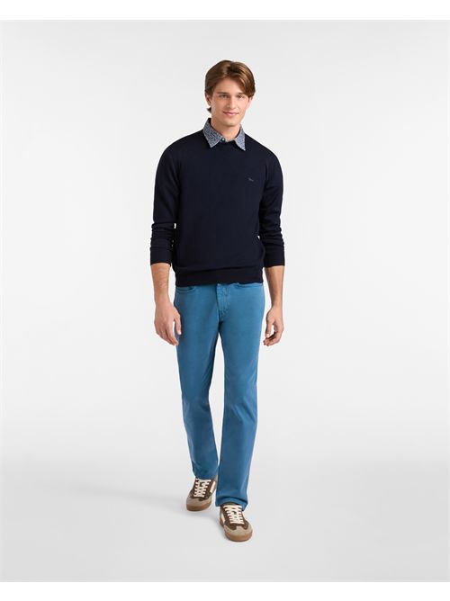 Pullover Girocollo In Lana Merino HARMONT & BLAINE | HRP001030478//801