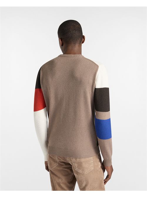 Pullover Girocollo Color Block HARMONT & BLAINE | HRP787030646/704