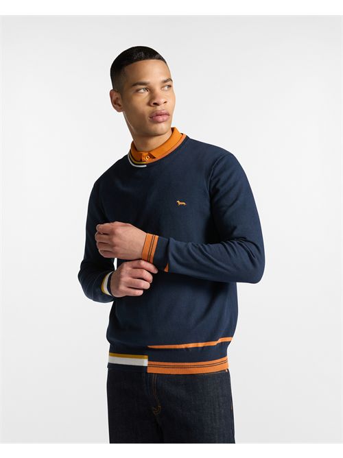 Pullover Misto Lana Con Righe