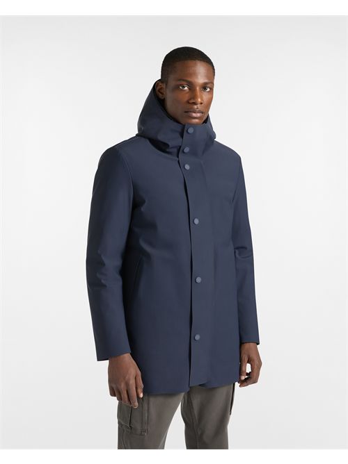 Trench Tecnico con Cappuccio
