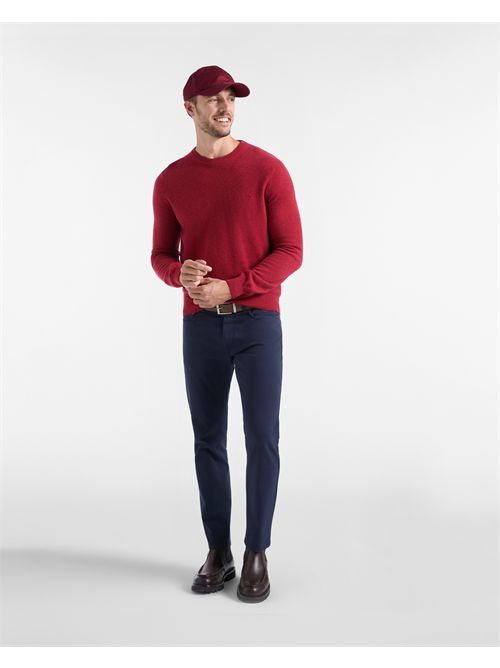Pantalone Jeans 5 tasche Uomo in cotone stretch blu Narrow Fit HARMONT & BLAINE | WNR064053516/801