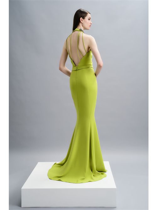 dress woman green MISCHALIS | M2-8589/125/8