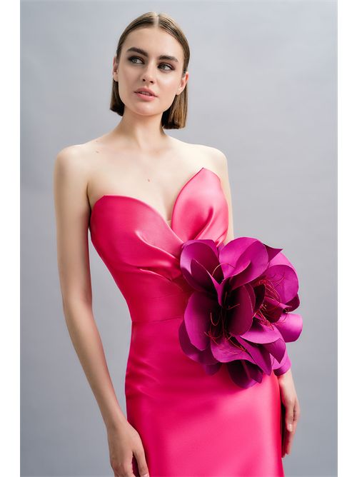 dress woman red MISCHALIS | M2-8632/15/11