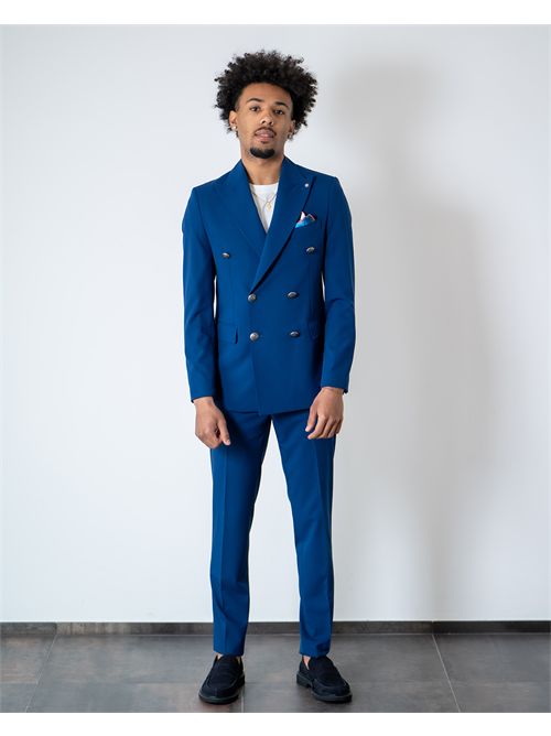 Abito doppio petto uomo BHARNABA | AB7217ROYAL