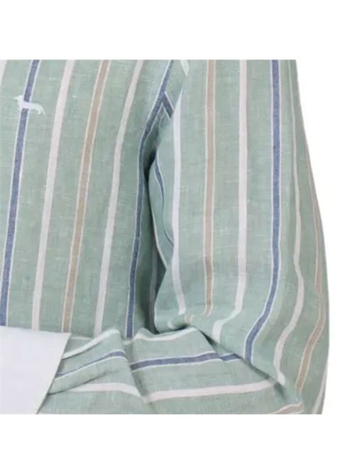Camicia in lino a righe HARMONT & BLAINE | CRN011013135M/674