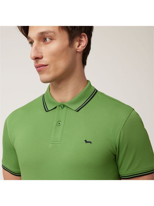 polo uomo verde HARMONT & BLAINE | LNN010021148/645