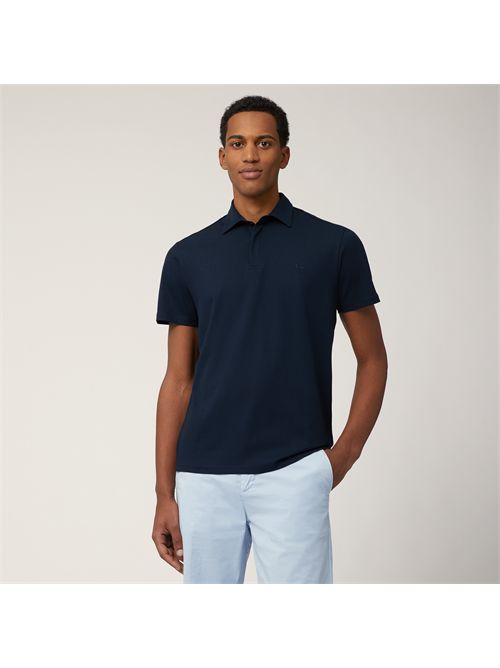 polo uomo blu HARMONT & BLAINE | LRN391021753/801