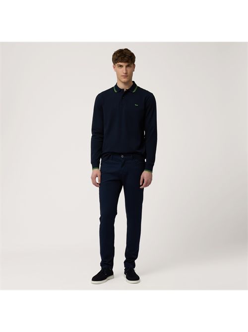 pantalone uomo blu HARMONT & BLAINE | WSN001053163/801