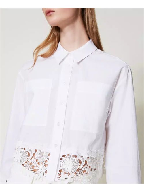 Shirt Twin Set Camicia Shirt Woman White TWINSET Urso Moda