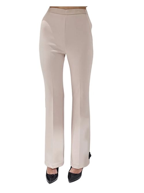 Pantalone Vicolo Vicolo Tailleur Rosa Pantalone A Zampa VICOLO