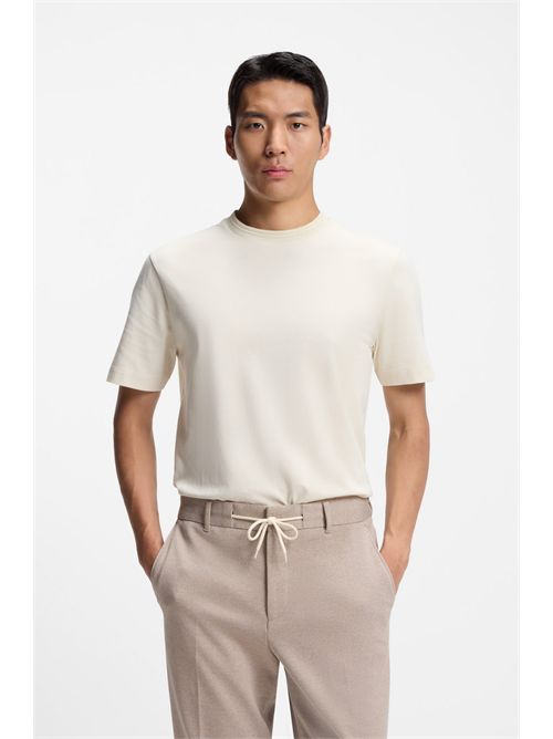 Open white