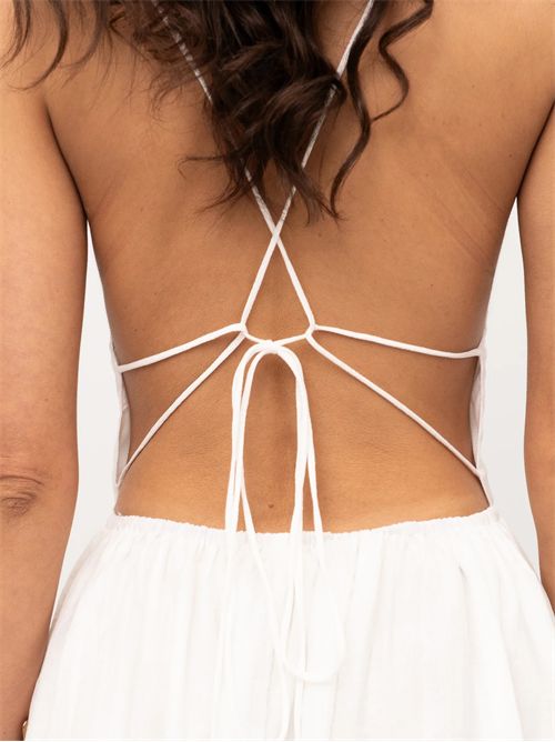 Abito lungo elegante ELEH | SS260015/BIANCO