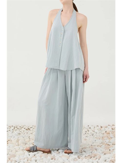 Gilet donna celeste ELEH | SS260092/CELESTE
