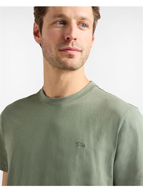 T-Shirt Uomo In Cotone Con Bassotto 3D HARMONT & BLAINE | IRQ400021055/631