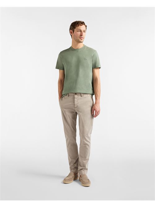 T-Shirt Uomo In Cotone Con Bassotto 3D HARMONT & BLAINE | IRQ400021055/631