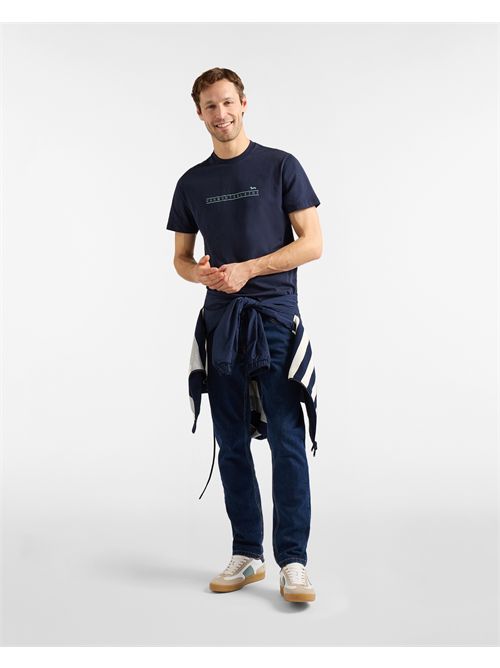 T-shirt Uomo con Stampa Logo HARMONT & BLAINE | IRQ410021824/801