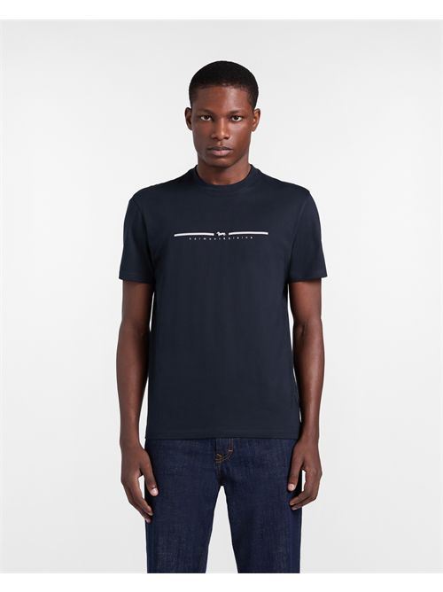T-Shirt Uomo Logo 3D HARMONT & BLAINE | IRQ418021055/801