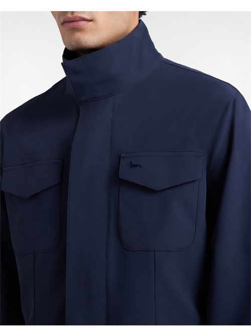 Field Jacket in nylon stretch HARMONT & BLAINE | K0Q3040406700//801