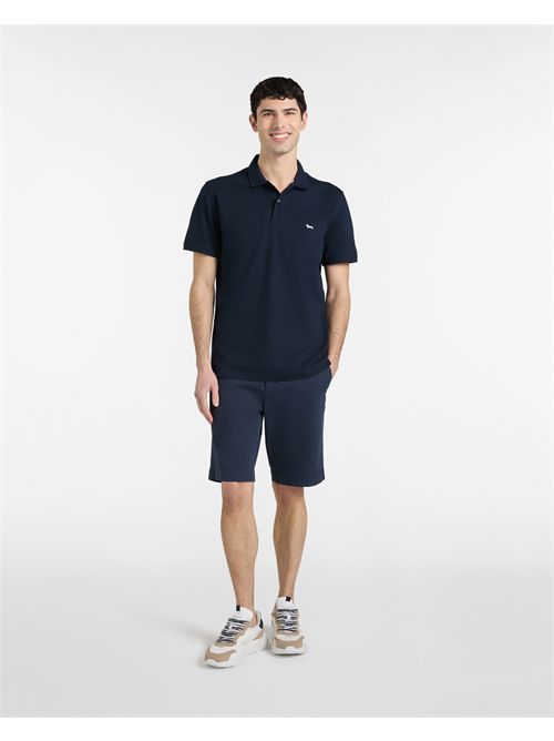 Polo Basic in Piquet Stretch HARMONT & BLAINE | LRQ033020862/801