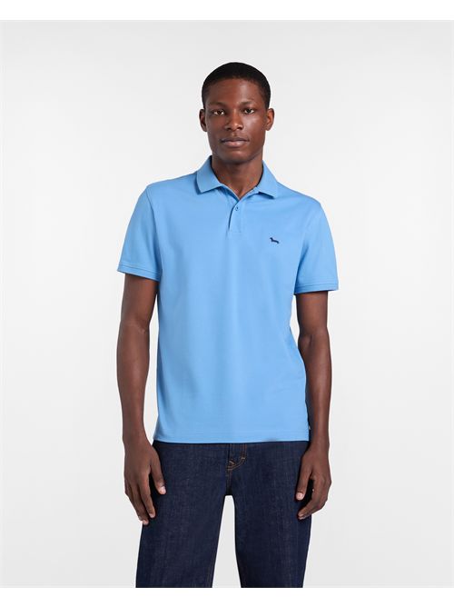 Polo Basic in Piquet Stretch HARMONT & BLAINE | LRQ033020862/823