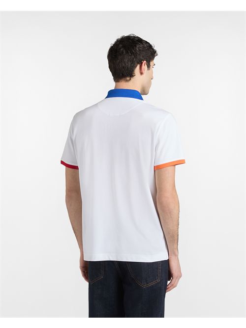 Polo man white HARMONT & BLAINE | LRQ417020862/100