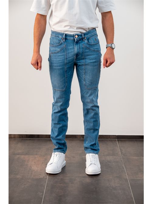Jeans  john  toppa denim slim fit blu medio JECKERSON | JOHN5U046/D149