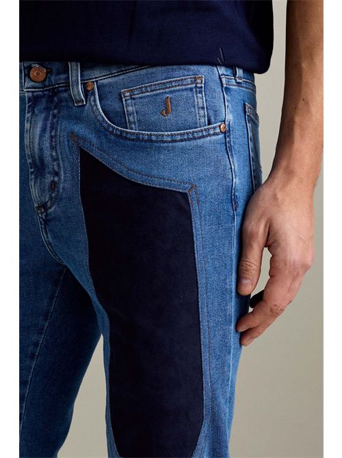 Jeans  john  toppa alcantara® denim slim fit JECKERSON | JOHN5U047/D148E