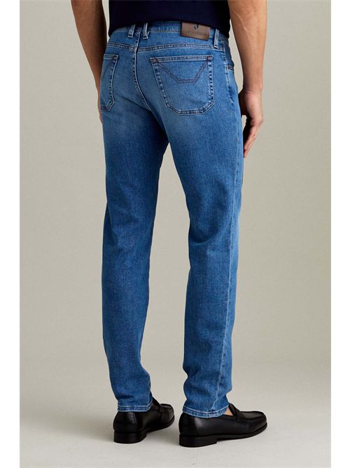 Jeans  john  toppa alcantara® denim slim fit JECKERSON | JOHN5U047/D148E