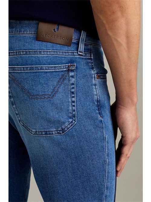 Jeans  john  toppa alcantara® denim slim fit JECKERSON | JOHN5U047/D148E