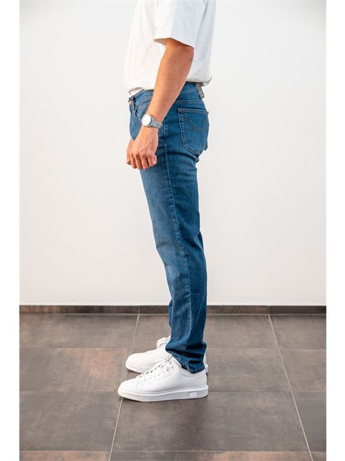 Jeans 5 tasche modello Jordan in denim blu JECKERSON | JORDAN5U045/D142