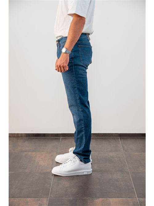 Jeans 5 tasche modello Jordan in denim blu JECKERSON | JORDAN5U045/D142