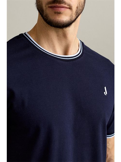T-shirt manica corta piquet blu scuro JECKERSON | TS003U061/4002