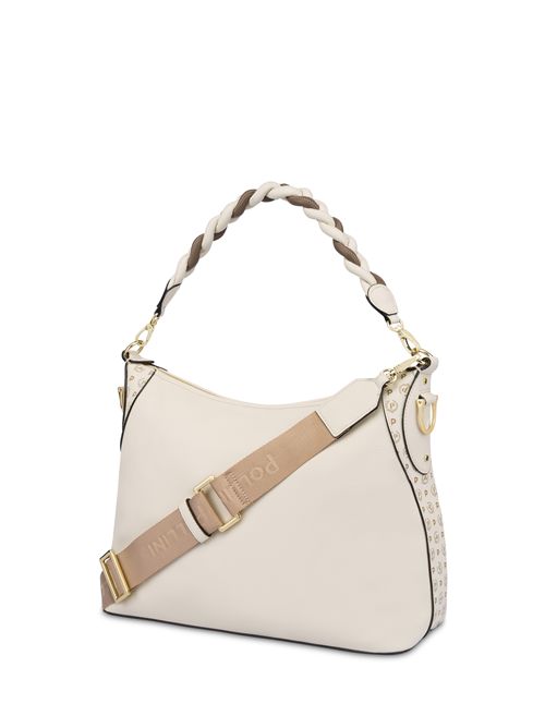 Medium Double Handle Bag Charisma Avorio/avorio/taupe POLLINI | SC4562PP0OSA3/11D