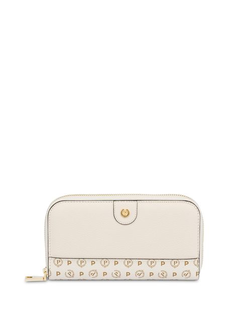 Portafoglio Zip Around Avorio/avorio/taupe